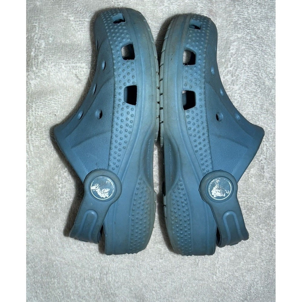Crocs Blue Toddler Boys Size C8 - Picture 7 of 9